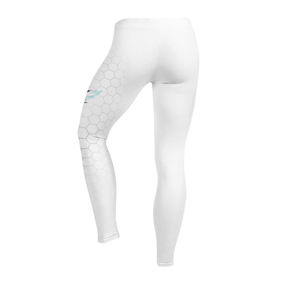 GYM LEGGINGS WHITE HEX