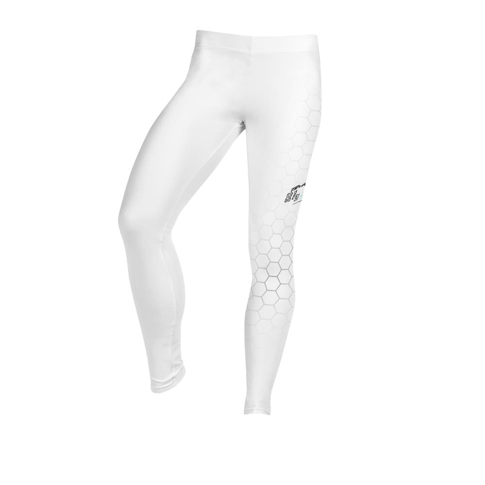 GYM LEGGINGS WHITE HEX