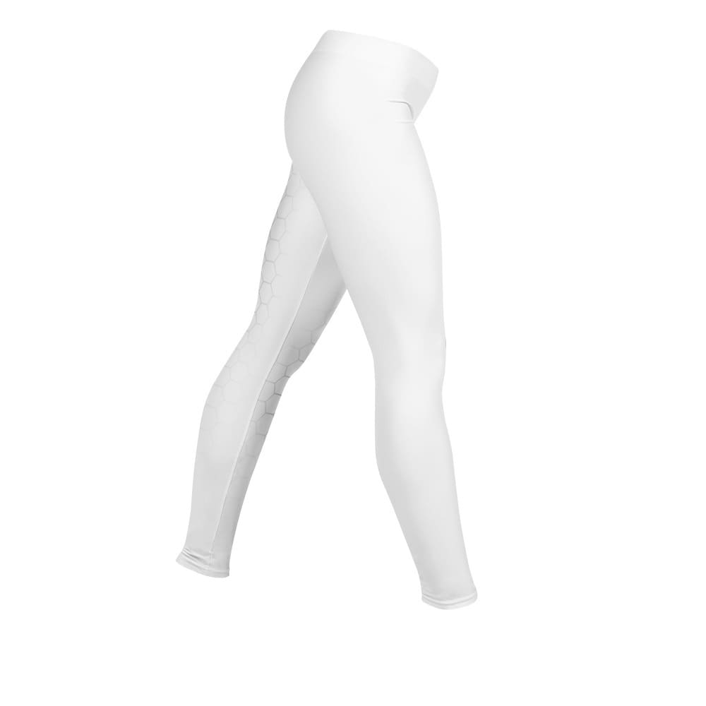 GYM LEGGINGS WHITE HEX