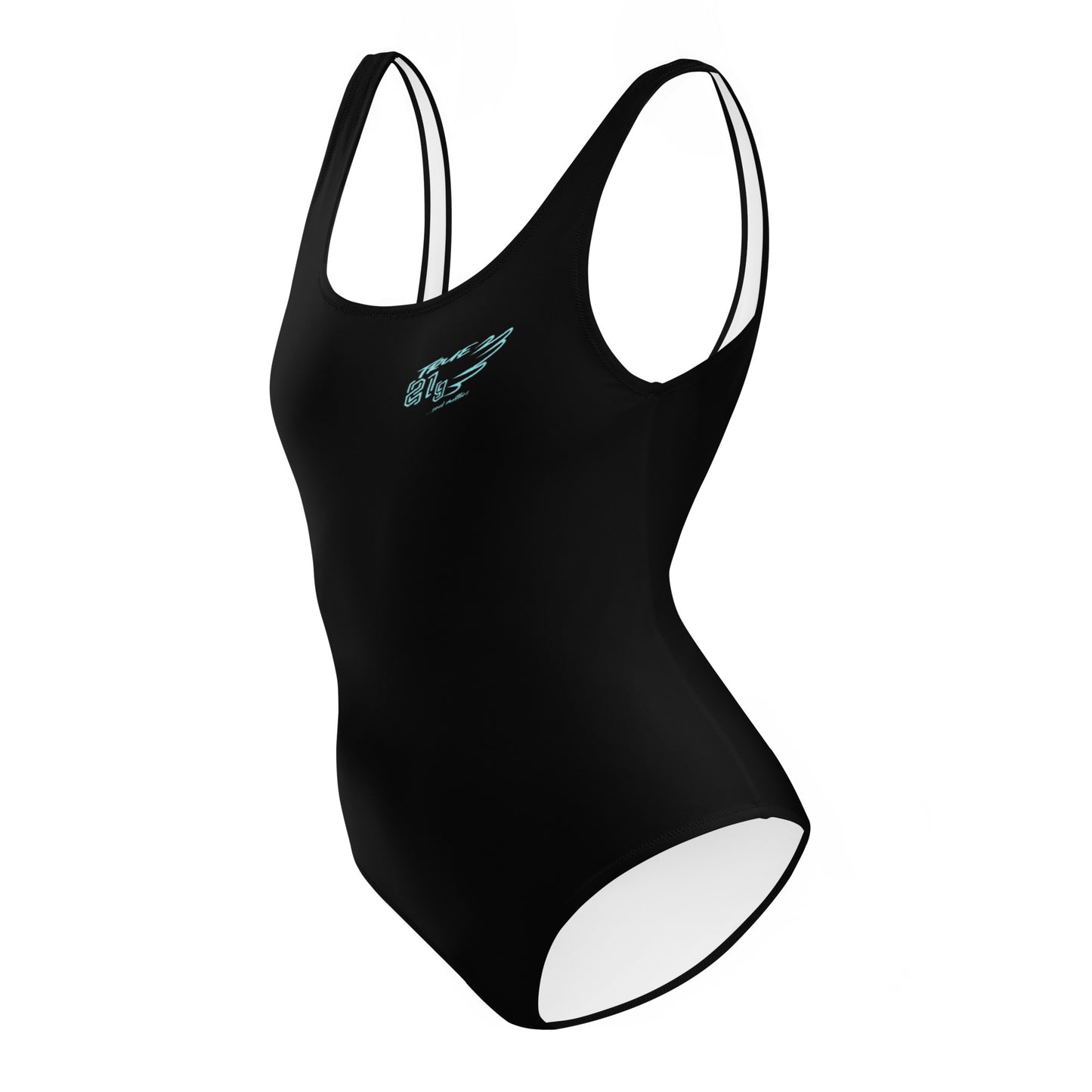 TRUE21G SWIMSUITE BLACK BLUE LABEL