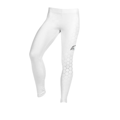 GYM LEGGINGS WHITE HEX