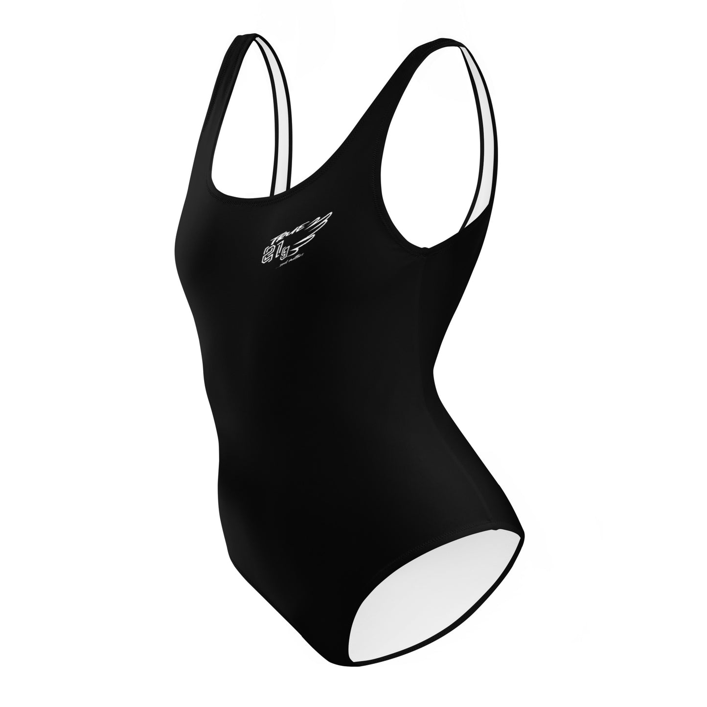 TRUE21G SWIMSUITE BLACK WHITE LABEL