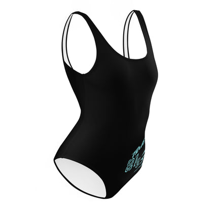 TRUE21G SWIMSUITE BLACK BLUE LABEL