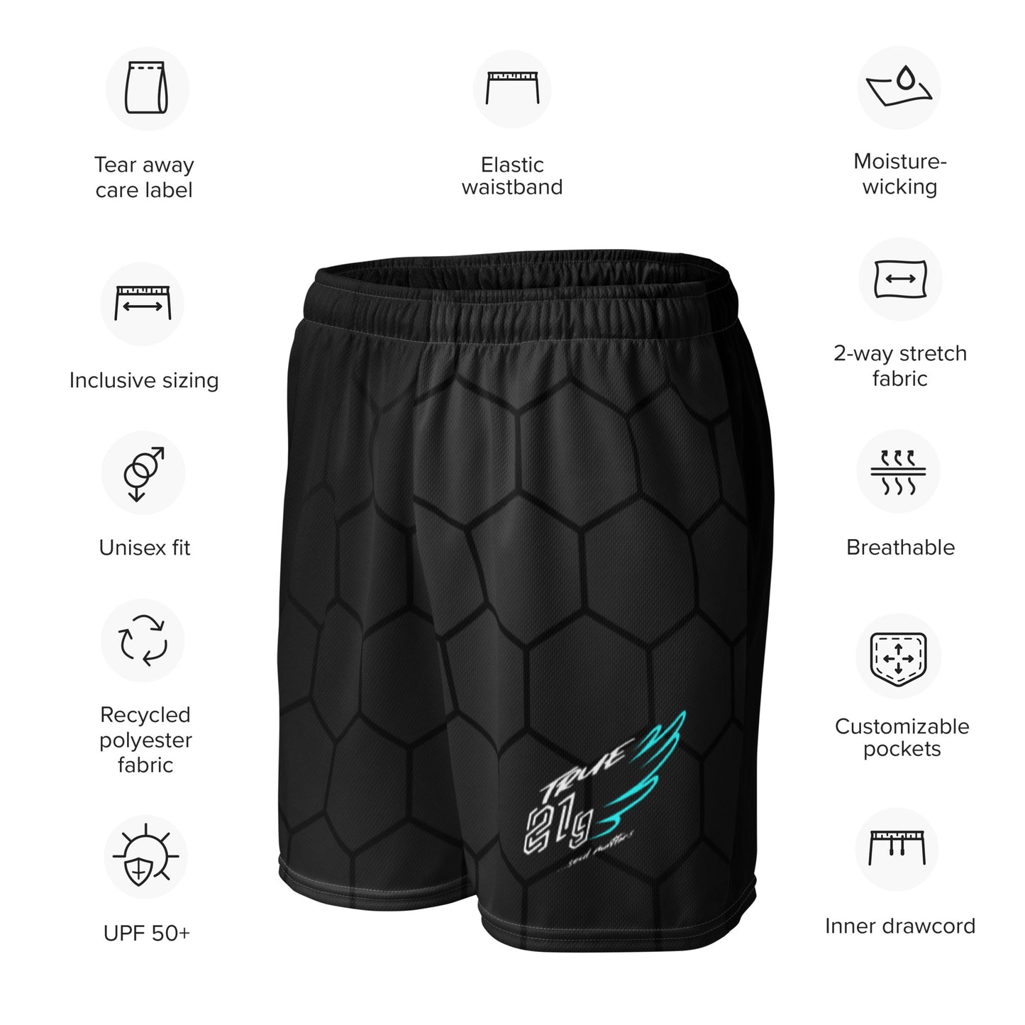 Unisex Mesh-Shorts