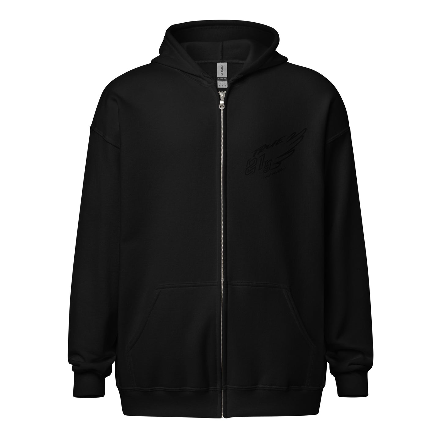 TRUE21G ZIP HOODIE