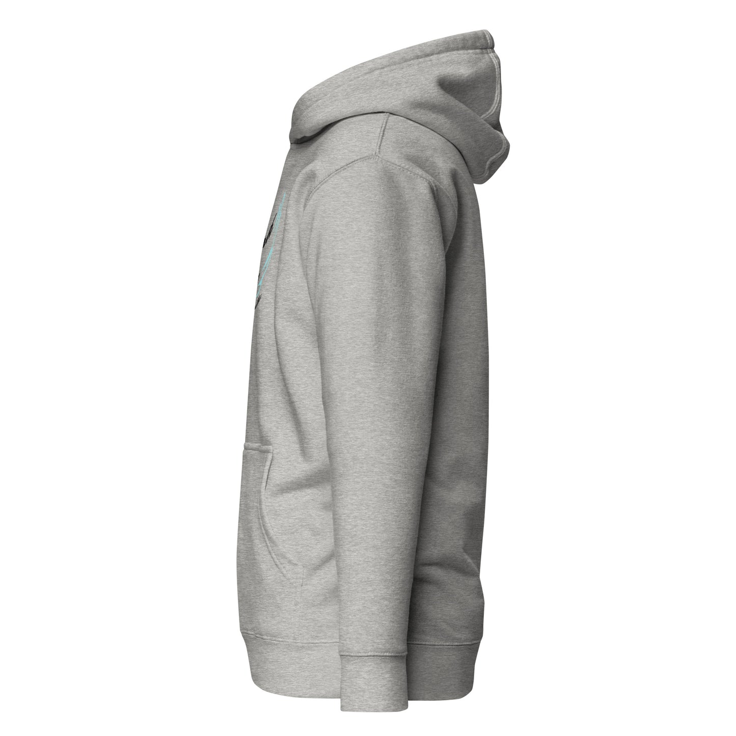 KANGAROO HOODIE ORIGINAL LABEL BLACK