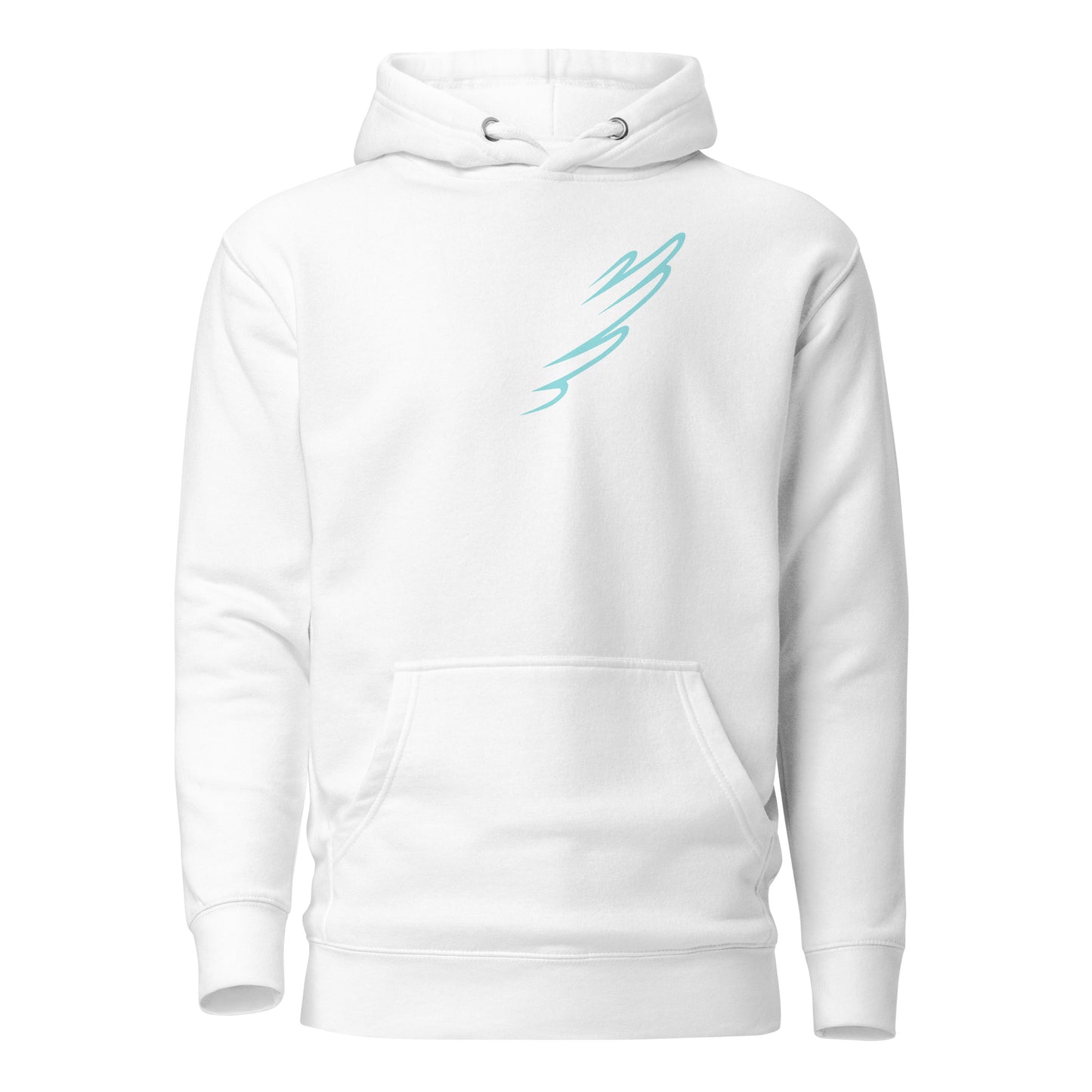 KANGAROO HOODIE ORIGINAL LABEL WHITE