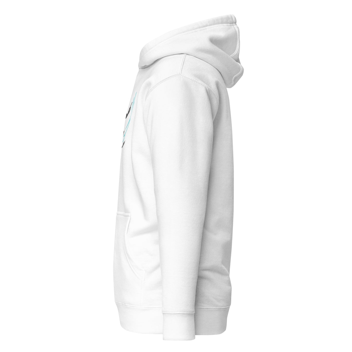 KANGAROO HOODIE ORIGINAL LABEL BLACK