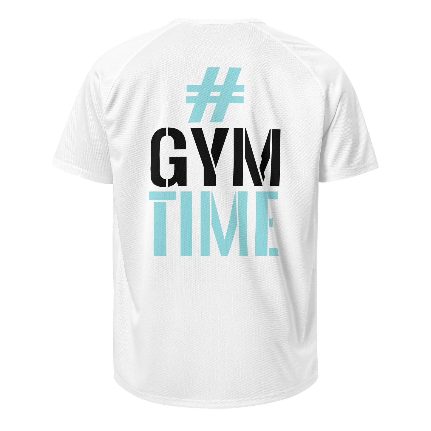 GYM JERSEY #GYMTIME WHITE