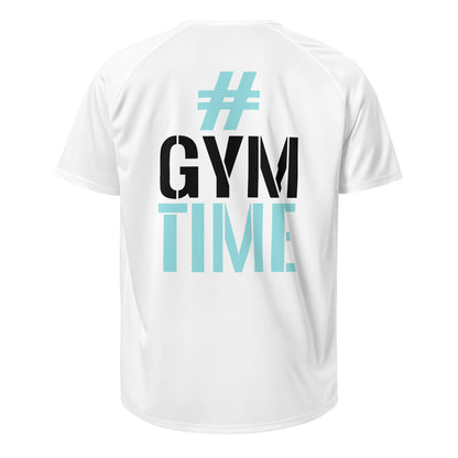 GYM JERSEY #GYMTIME WHITE